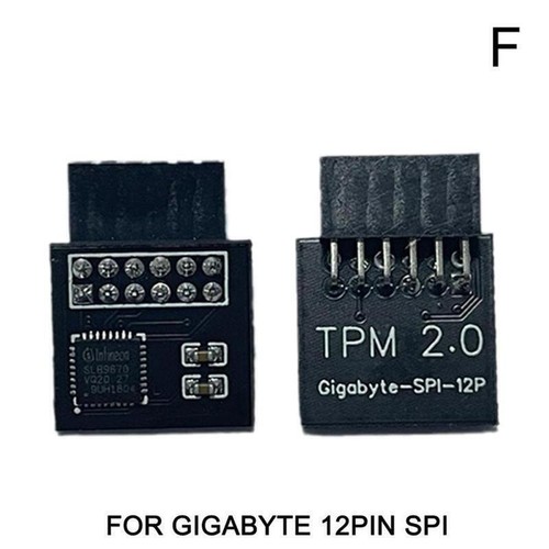 Tpm2.0-Sicherheitsmodul unterstützt Multi-Marken-Motherboards 12 18 20-1pin 2NEW - Photo 29/32