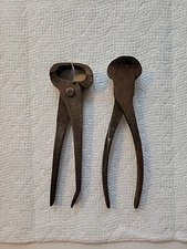 2 Vintage 6" Farrier Nippers Cutters Tongs - Vaughn & Bushnell, Craftsman Tools