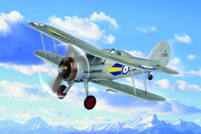 HobbyBoss 80289 Gloster Gladiator 1/72 Scale Plastic Model Kit