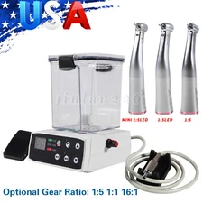 Dental Brushless LED Electric Micro Motor /1:5 Increasing Handpiece for Practice
