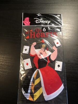 Disney EK Success Dimensional Sticker ~ Queen of Hearts