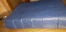 Urantia Rebound In Blue Cowhide Beautiful Grain. Really Gorgeous. Great Print!
