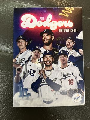 2024 Los Angeles Dodgers Schedule - NEW⚾️⚾️ | eBay