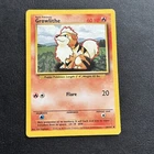 Growlithe 28/102 Base Set WOTC Pokemon TCG Card