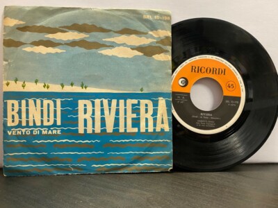 UMBERTO BINDI 45 GIRI RIVIERA'/VENTO DI MARE