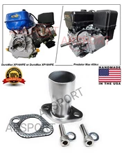 Exhaust Flex Pipe Adaptor  for Predator Max 459cc, Duromax XP16HPE & XP18HPE 457
