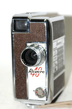 Revere 8 Model 40 8mm Wind Up Magazine Cine Movie Camera