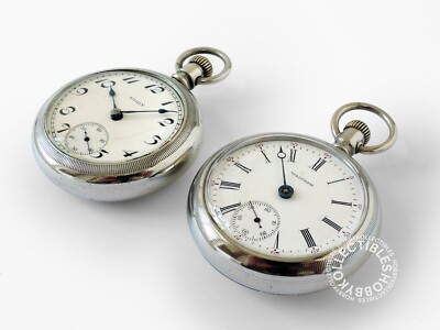 Waltham Pocket How To Open Elgin Pocket Watch 9ct Yellow Gold Open