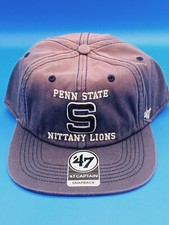47 Brand Penn State Nittany Lions Football Snapback Classic Vintage Hat Cap