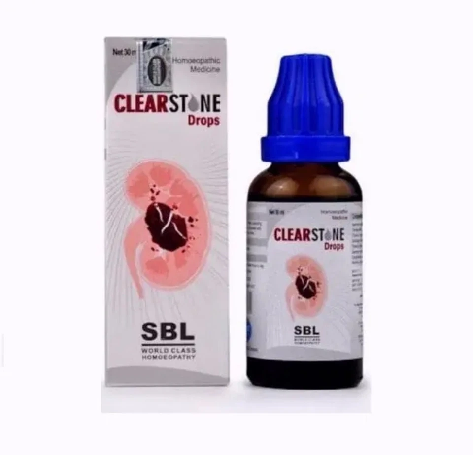 SBL Clearstone Drops Renal Calculi Pain Abdomen Kidney Stones Homeopathic 30ml