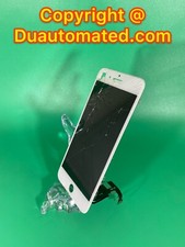 iPhone 7 Plus LCD Screen Display Digitizer White after Market Cracked Good LCD