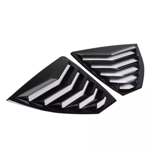 For Subaru WRX STI VB 2022-2025 ABS Gloss Black Rear Window Louver Cover Trims - Foto 15 di 16