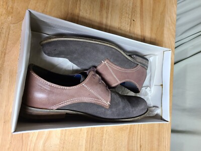 Steve Madden P-cyblee Lace Up Oxford Dress Shoes Sz 12 M Brown Leather Steve Madden P-cyblee Lace Up Oxford Dress Shoes Sz 8.5  main image 3