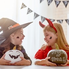 Kids 10-Sheets Halloween Witch Zombie Vampire Candy Waterproof Temporary Tattoos