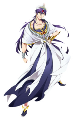 Sinbad Magi Weatherproof Anime Sticker 6'' Car Decal