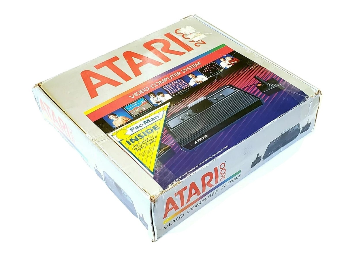 Atari 2600 Video Game Console, Complete with 1- Brand New