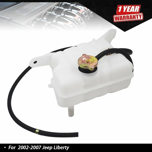 Engine Radiator Coolant Reservoir w/ Cap for 20022007 Jeep Liberty