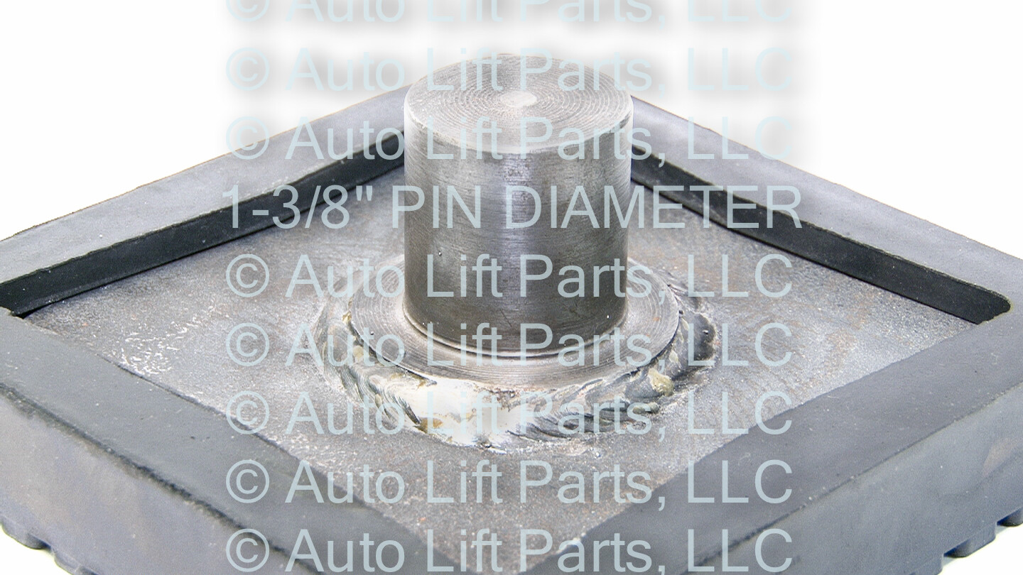 Steel Adapter & Rubber Pad Assembly for Bend Pak Lift foto 2