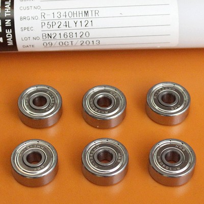 2pcs NMB Imported Mini Bearings R-2280 608ZZ Size 8*22*7mm For Skateboard