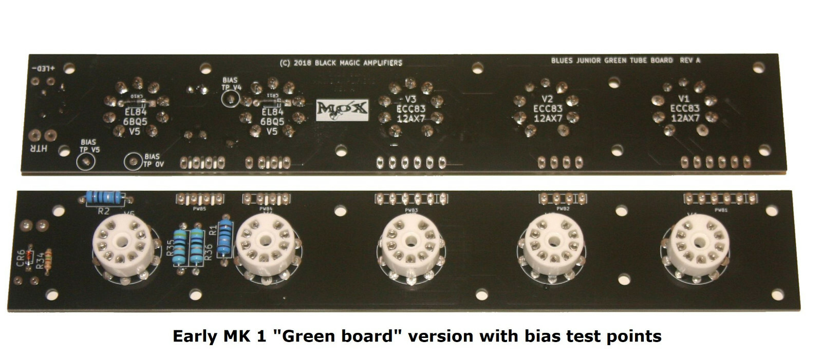 Complete Fender Blues Junior FBJ Tube Valve PCB Board with Bias Test