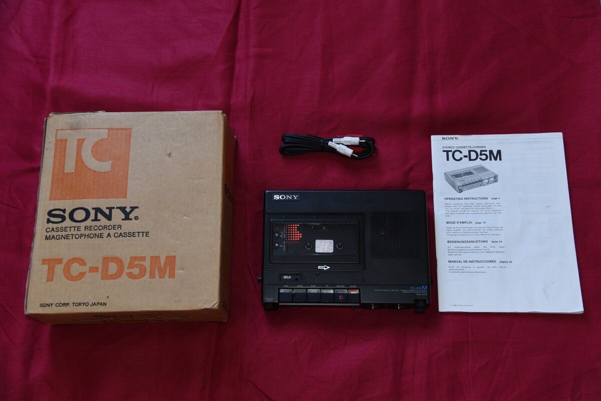 SONY TC-D5M Stereo Cassette Recorder | eBay SONY TC-D5M Stereo Cassette Recorder | eBay