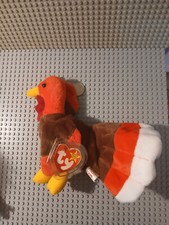Ty Beanie Buddy - GOBBLES the Turkey 10" NEW MWMTs Plush Stuffed Animal Toy