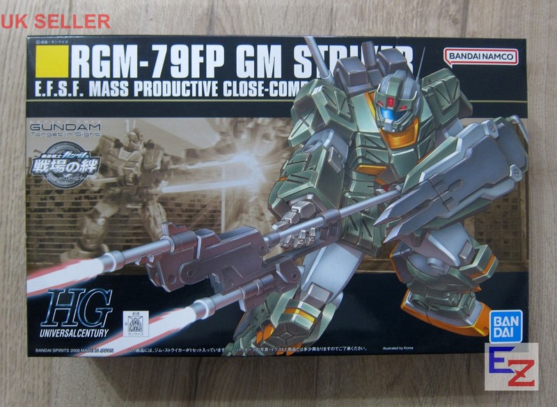 Bandai Gundam HG HGUC RGM-79FP GM Striker 1/144 Gunpla Model UK Seller