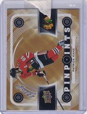 2022-23 Upper Deck MVP - Patrick Kane - Pin Points Gold Parallel # PP-1 Card