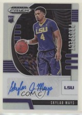 2020-21 Panini Prizm Draft Picks Prospect Silver Skylar Mays #PA-SM Auto fm0