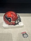 Joe Mixon SIGNED Houston Texans Flash Red Mini Helmet  JSA COA