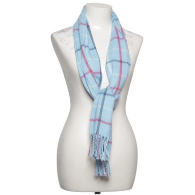 James Pringle Weavers, Schal, Damen, Blau/Rot/Weiß, 75 cm, 26 #MAY