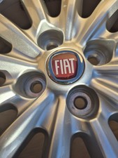 FIAT WHEELS(2) w Center Caps OEM Fiat 124 17x7J -45 Offset USED Lusso Trim ND