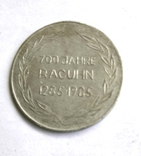 Medaille - Deutschland - 700 Jahre Raguhn-Je&szlig;nitz 1985 sehr sch&ouml;n