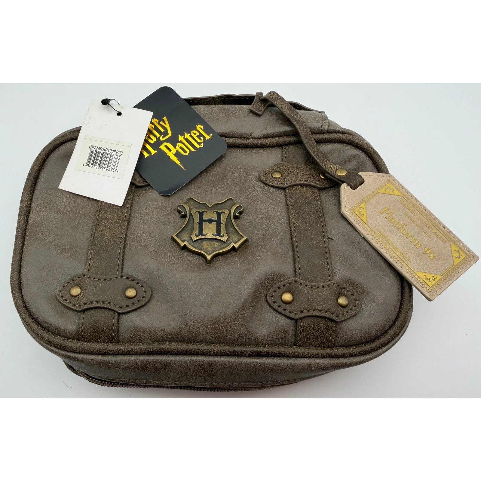 Harry Potter Bioworld Platform 9 3/4 Brown Travel Tech Bag UP774RHPT00PP00