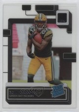 2022 Panini Clearly Donruss Rated Rookie Romeo Doubs #85 1c3k