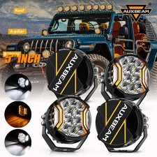 Auxbeam 4x5 Led Side Shooter Work Light Offroad Drl For 22-24 Honda Civic Sedan