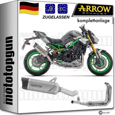 komplettanlage r titan c indy-race evo arrow fur kawasaki z900 z-900 2026 26