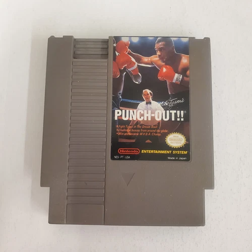 Nes Nintendo Mike Tyson's Punch Out!! Tested and Working