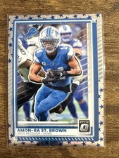 Amon-Ra St. Brown 2025 Panini Donruss Optic Prizm Detroit Lions #63 NFL