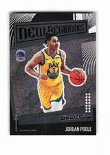 2019 Panini Status Jordan Poole New Beginnings #18 RC Warriors