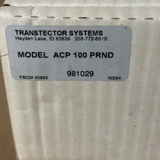 Transtector Systems Acp100prnd Surge Protector 981029