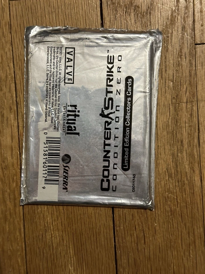 Counter Strike Condition Zero Limited Edition Collectors Cards Promo New/Sealed - Image 2 of 2