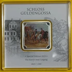 Rare Geiger Club Edelmetalle 1 oz Silver Bar .999 Fine 2025 Battle near Leipzig