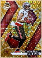 2025 Panini Mosaic Mike Evans 192 Reactive Yellow Mosaic Tampa Bay Buccaneers