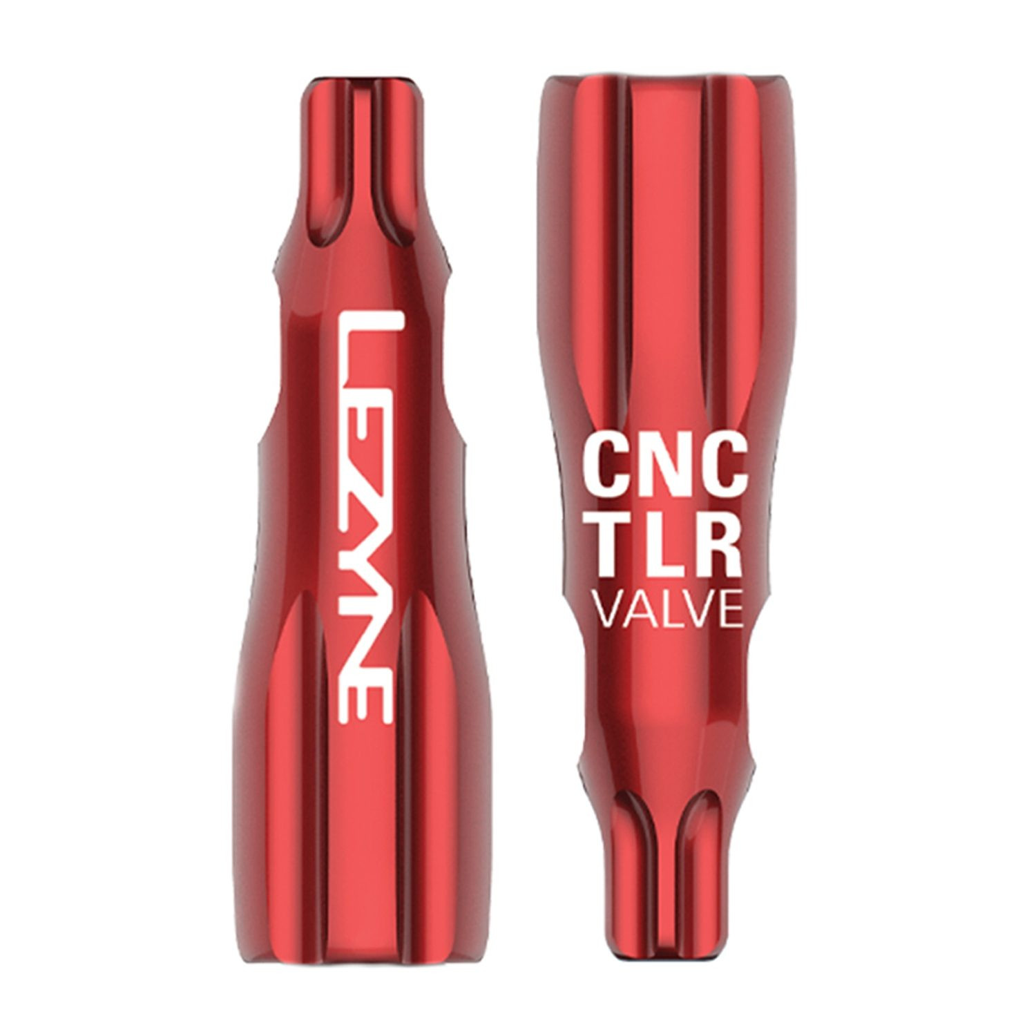 Lezyne - Только колпачки клапанов TLR с ЧПУ пара - Красный 3390₽