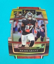 2021 Select Black and Gold Prizm Die Cut RC #90 Richie Grant FOOTBALL Card o