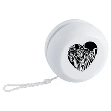 'Statue Of Liberty Heart' Retro Style Yo-Yo (YY00046539)
