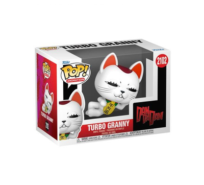 Funko Pop Dan Da Dan: Turbo Granny (Cat) Figure w/ Protector IN