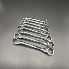 Snap On Tools XSM 8 PC Offset Short Box End Wrench Set Metric 6mm-20mm