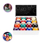 Billardkugeln Billard Pool Kugeln Billardball Set Ø 57,2 mm hochglanzpoliert